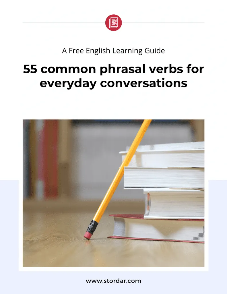 55 Common Phrasal Verbs - Free Guide