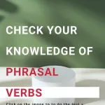 Phrasal Verbs Quiz - Making Arrangements