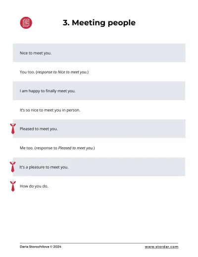 English Conversation Phrasebook p.6 English Conversation Phrasebook | Smart English Learning