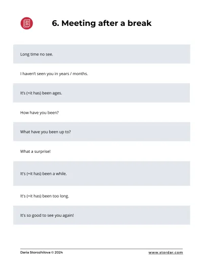 English Conversation Phrasebook p.9 English Conversation Phrasebook | Smart English Learning