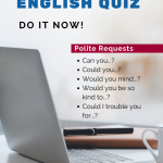 Polite Requests in English: Free Quiz