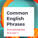 Title image for Common English Phrases English Test